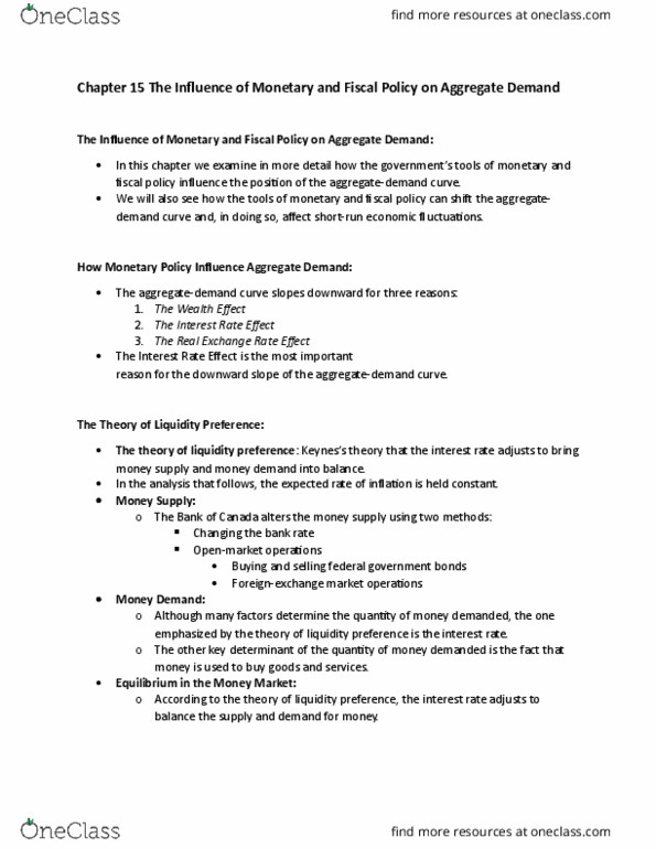 ECON 114 Lecture Notes - Lecture 15: Automatic Stabilizer, Exchange Rate, Fixed Exchange-Rate System thumbnail