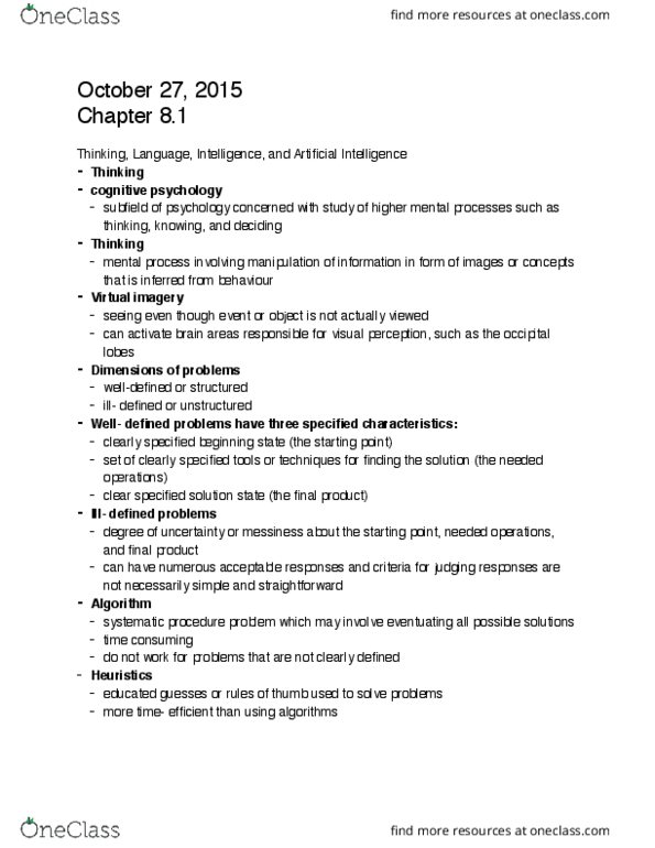 PSYC 100 Lecture Notes - Lecture 14: Twin Study, Deep Structure And Surface Structure, Heritability thumbnail