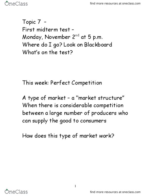 MGEA02H3 Lecture Notes - Lecture 2: Invisible Hand, Market Power, Consumers Energy thumbnail