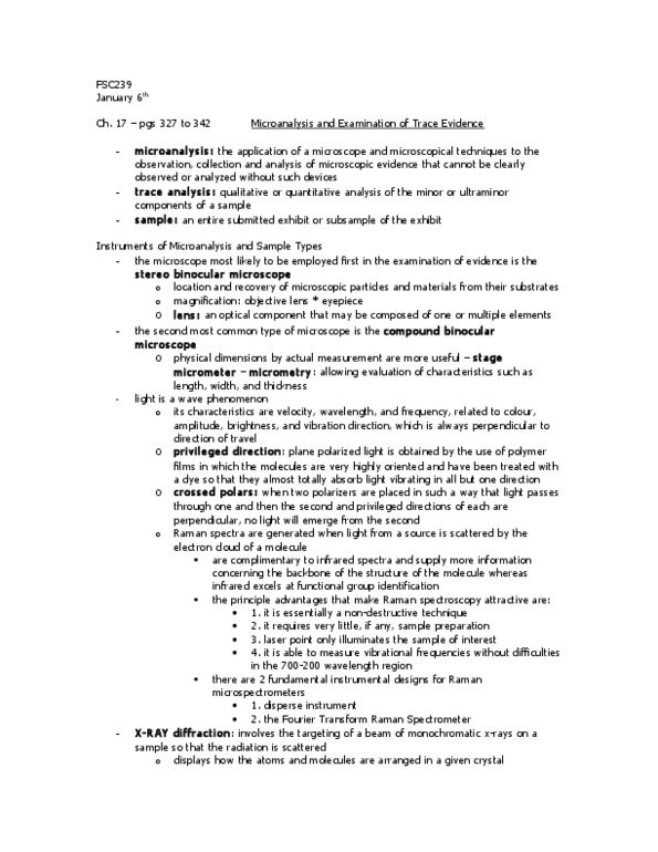 FSC239Y5 Chapter Notes -Atomic Spacing, Atomic Absorption Spectroscopy, Pyrolysis thumbnail