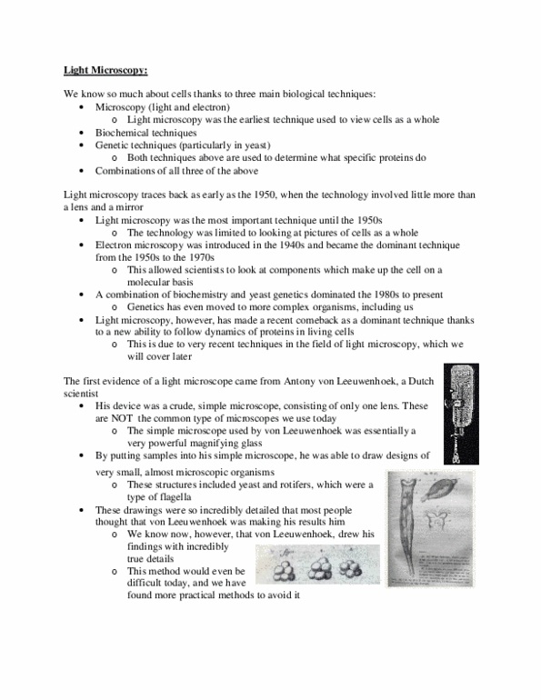 ANAT 262 Lecture Notes - Cloning, Hat Medium, Immunoglobulin Light Chain thumbnail