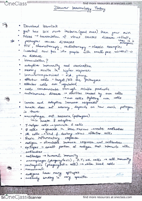 HTHSCI 1DT3 Lecture 1: Notes for HTH SCI 1DT3 thumbnail
