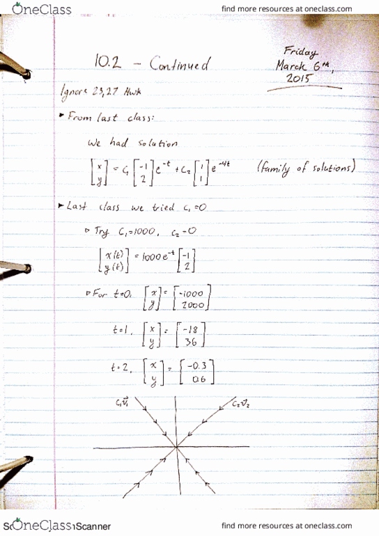 Applied Mathematics 1201A/B Lecture 23: App Math Mar 06 (Friday) thumbnail