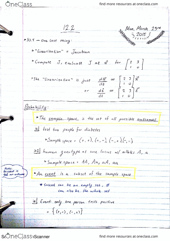 Applied Mathematics 1201A/B Lecture 30: App Math Mar 23 (Monday) thumbnail