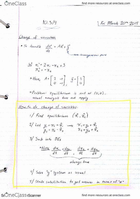 Applied Mathematics 1201A/B Lecture 29: App Math Mar 20 (Friday) thumbnail