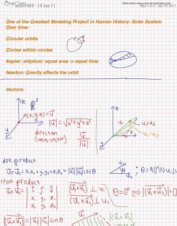 MATH 485 Lecture 2: 18 Jan 11 thumbnail