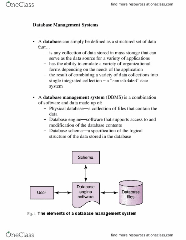 ITEC 1010 Lecture Notes - Lecture 6: Data Manipulation Language, Application Software, High-Level Programming Language thumbnail