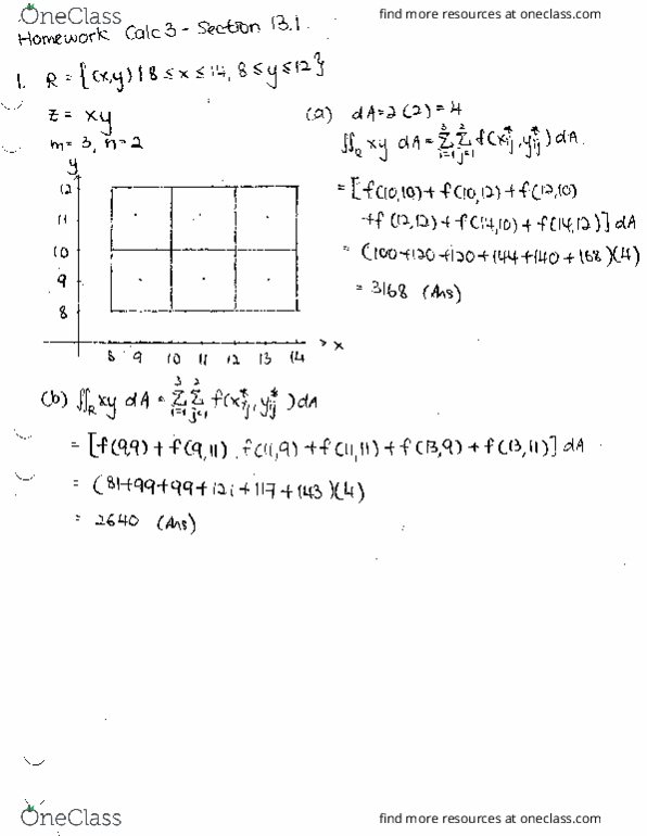 MATH 251 Chapter 13.1: Section 13.1 (Homework) thumbnail