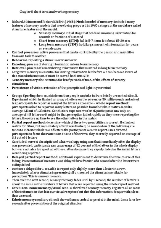 PSY270H1 Chapter Notes - Chapter 5: Frontal Lobe, Prefrontal Cortex, Mental Rotation thumbnail