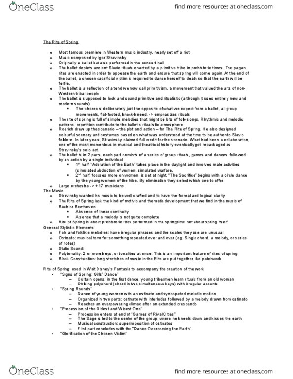 MUSIC 1AA3 Lecture Notes - Lecture 11: Ostinato, Melodic Motion, Melodic Pattern thumbnail