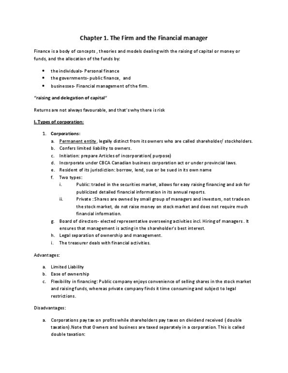 ADMS 3530 Lecture Notes - Working Capital, Retained Earnings, Financial Statement thumbnail