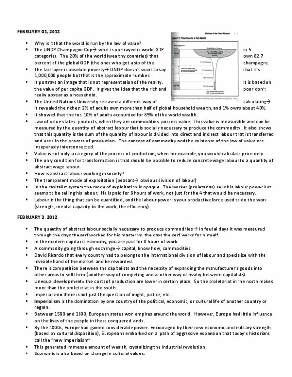 ANTH 212 Lecture Notes - World War I, Paris Club, Subsistence Agriculture thumbnail