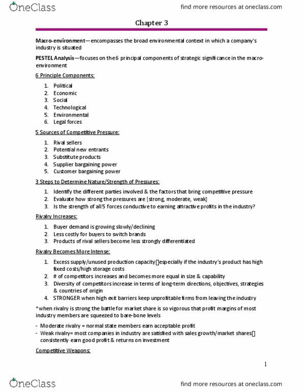 33:620:301 Lecture Notes - Lecture 3: Switching Barriers, Market Power, Habitat thumbnail