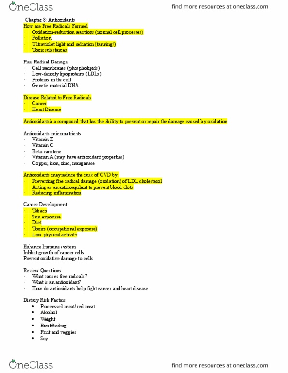 NUTRITN 130 Lecture Notes - Lecture 2: Dietary Reference Intake, Electrolyte, Bloating thumbnail