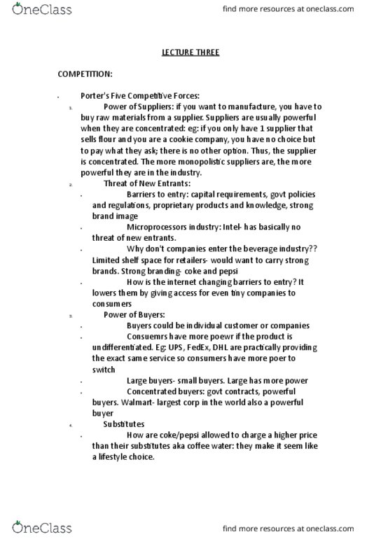 MGCR 352 Lecture Notes - Lecture 3: Swot Analysis, Microelectronics, Business Cycle thumbnail