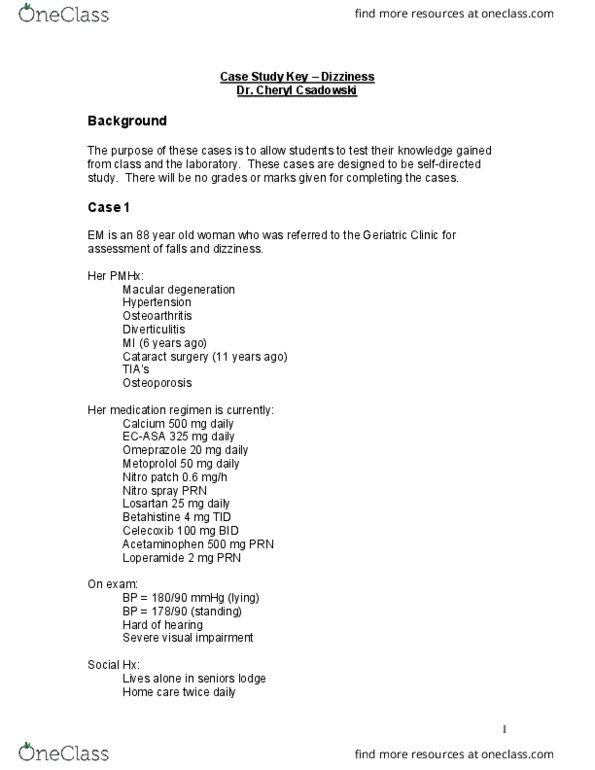 PHARM417 Lecture Notes - Lecture 31: Inner Ear, Brain Ischemia, Macular Degeneration thumbnail