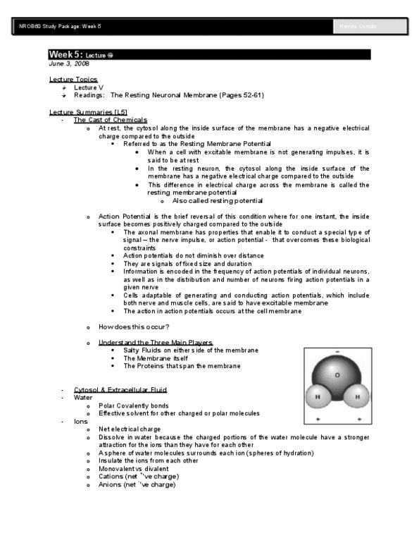 HMB320H1 Lecture Notes - Electric Current, Alpha And Beta Carbon, Cytoskeleton thumbnail