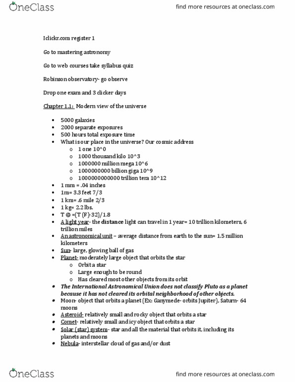 AST 2002 Lecture Notes - Lecture 1: Cosmic Calendar, Azimuth, Angular Distance thumbnail