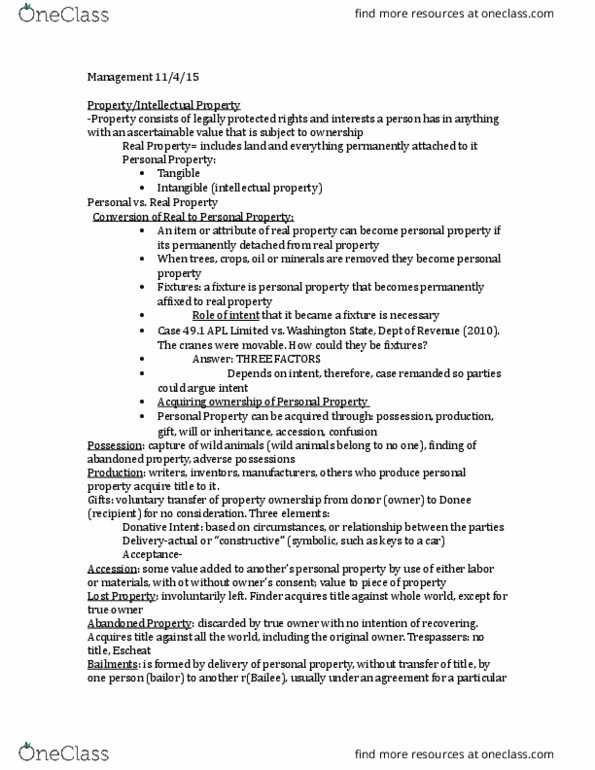 MANAGMNT 260 Lecture 11: Management 11.4 thumbnail