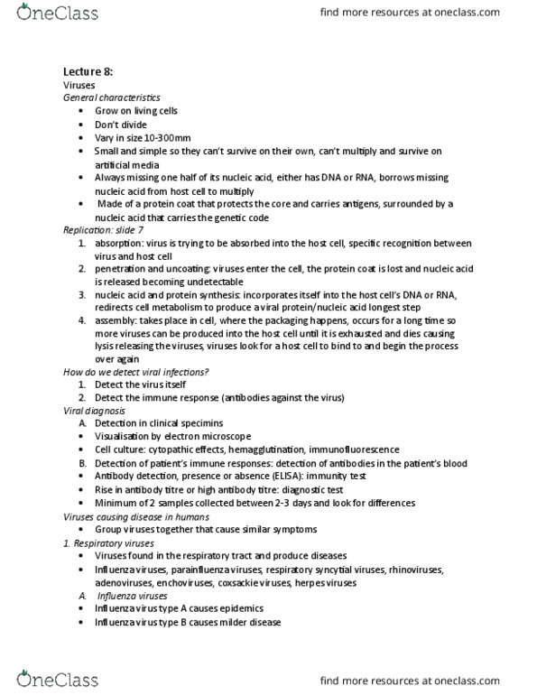 HSS 1100 Lecture Notes - Lecture 8: Sperm Donation, Nucleic Acid Hybridization, Reverse Transcriptase thumbnail