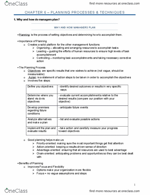 GMS 200 Lecture Notes - Lecture 8: Cash Flow, Stretch Factor, Personal Development thumbnail