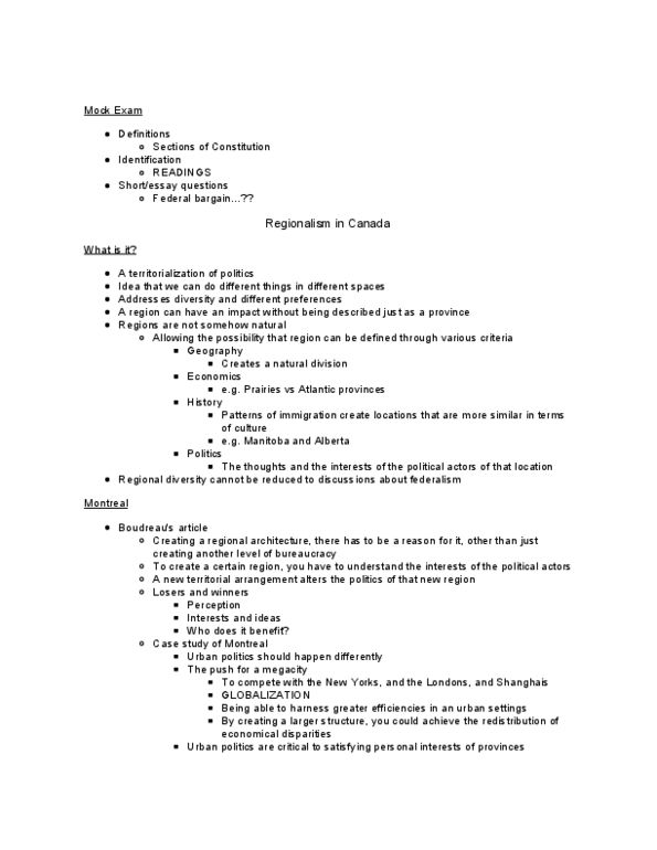 POLI 222 Lecture Notes - Lecture 5: Canada Health Transfer, Income Tax, Old Age Security thumbnail