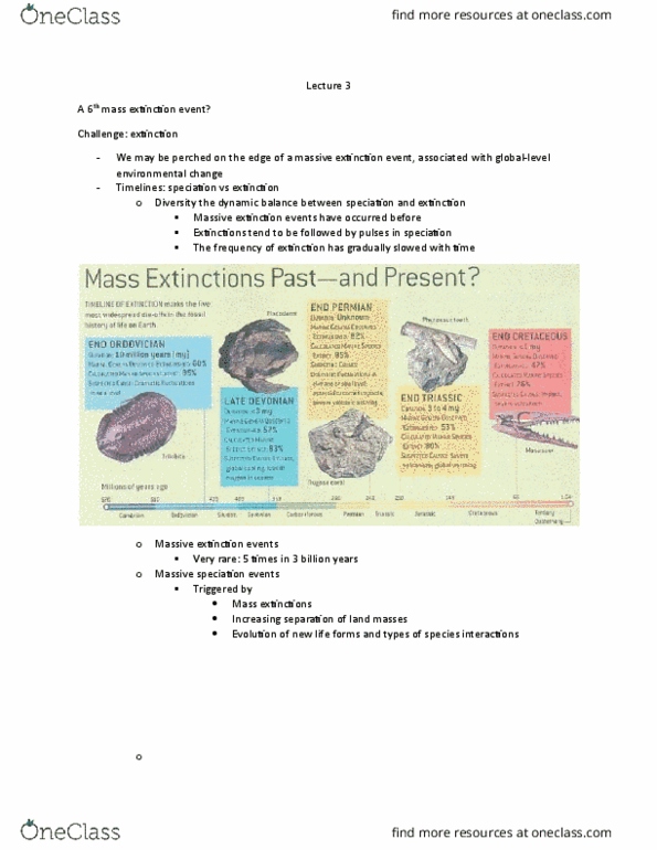 BIOL 3130 Lecture Notes - Lecture 3: Pleistocene, Genetic Drift, Vascular Plant thumbnail