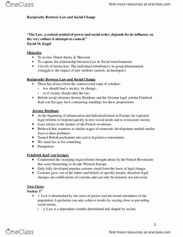 LAWS 1000 Lecture Notes - Lecture 9: Unemployment Benefits, Cybercrime, Voting Rights Act Of 1965 thumbnail