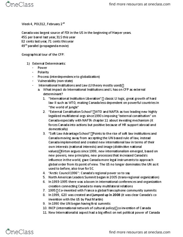 POL312Y1 Lecture Notes - Lecture 4: Opendemocracy, North South Mrt Line, New Internationalist thumbnail