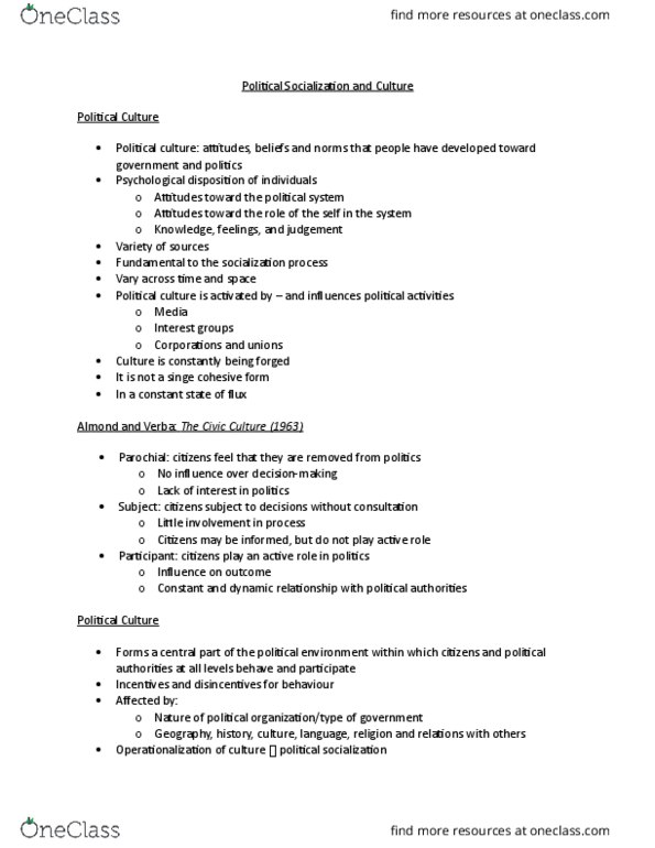 POLS 1150 Lecture Notes - Lecture 13: Corporatism, Tea Party Movement, American Gas Association thumbnail