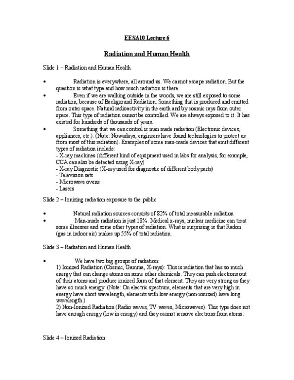 GGR203H1 Lecture Notes - Smoke Detector, Vacuum Tube, Coagulation thumbnail