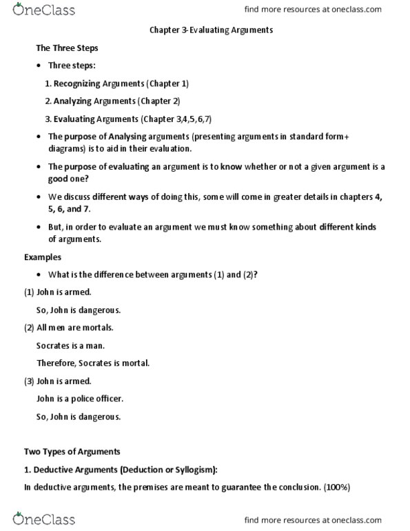 PHI 1101 Lecture Notes - Lecture 4: Green Cheese, False Premise, Pol Pot thumbnail