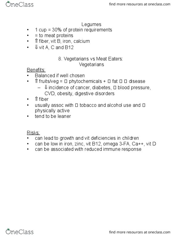 EASC-101 Lecture Notes - Lecture 10: Meat thumbnail