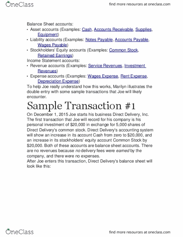 ACCT-311 Lecture Notes - Lecture 6: General Ledger, Accounting Software, Jargon thumbnail