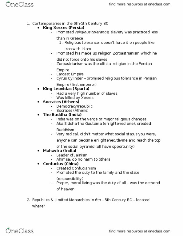 ANTHRO 41A Lecture Notes - Lecture 2: Eurocentrism, Ethnocentrism, Reductionism thumbnail