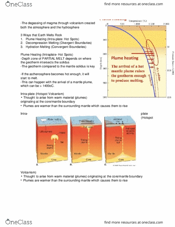 Earth Sciences 1023A/B Lecture Notes - Lecture 16: Andesite, Oceanic Crust, Continental Crust thumbnail