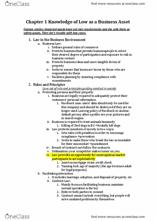 Management and Organizational Studies 2275A/B Chapter Notes - Chapter 1: Tanning Bed thumbnail
