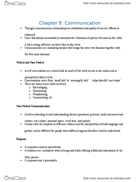 CYC 101 Lecture Notes - Lecture 8: Professional Responsibility, Career Development, Communication Theory thumbnail