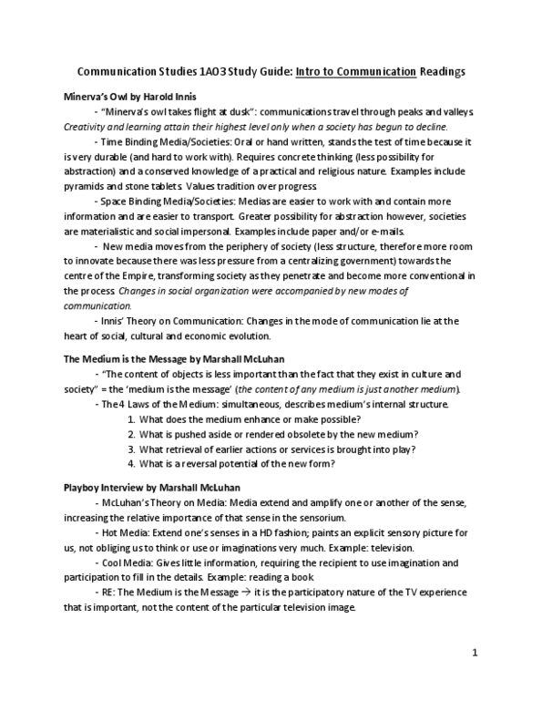 CMST 1A03 Chapter Notes -Digital Divide, High Tech, Meritocracy thumbnail