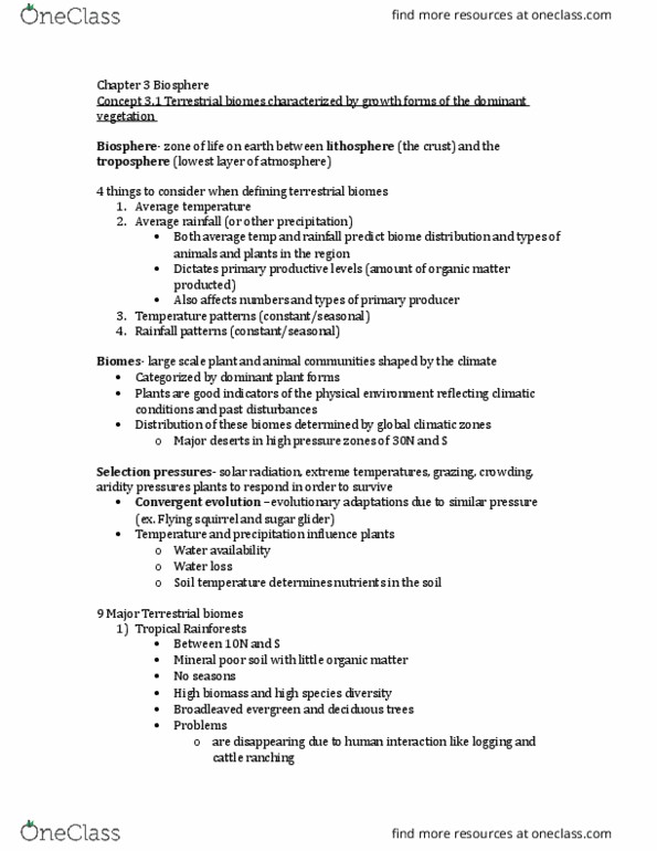 BIOL 2050 Chapter Notes - Chapter 3: Soil Fertility, Sugar Glider, Flying Squirrel thumbnail