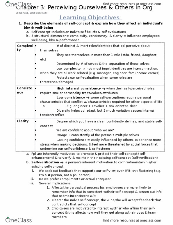 ADMS 2400 Chapter Notes - Chapter 3: Social Forces, Work Unit, Contact Hypothesis thumbnail