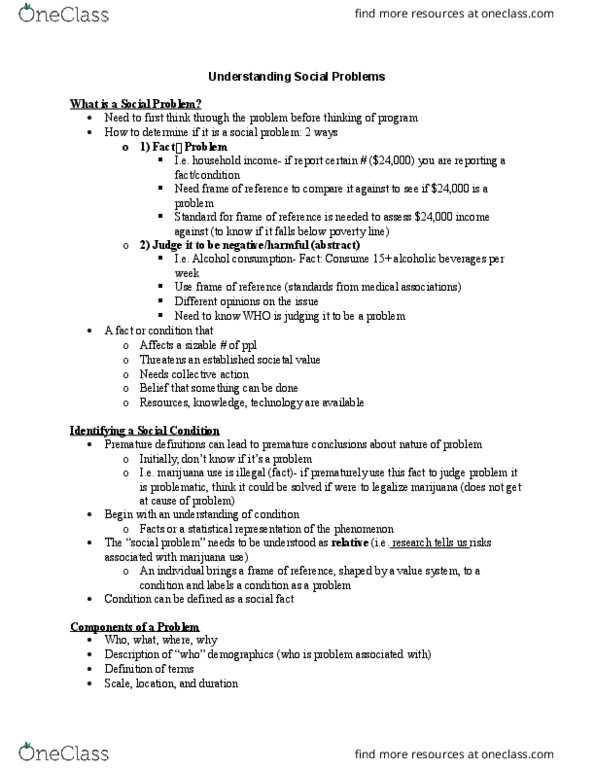 FRHD 2350 Lecture Notes - Lecture 6: Barometer, Social Fact, Social Inequality thumbnail