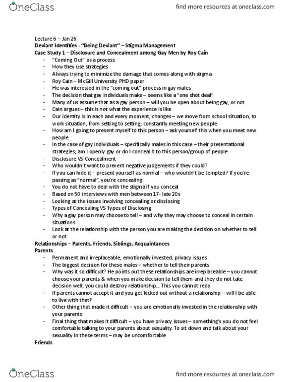 SOCIOL 2C06 Lecture Notes - Lecture 6: Content Analysis, Problem Solving thumbnail