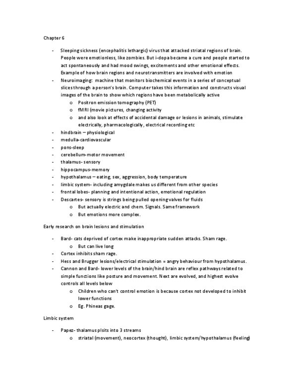 PSYB65H3 Lecture Notes - Fluoxetine, Mirror Neuron, Reuptake thumbnail
