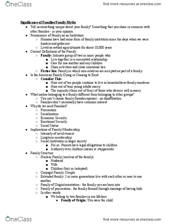 HDFS202 Lecture Notes - Lecture 4: Stepfamily thumbnail