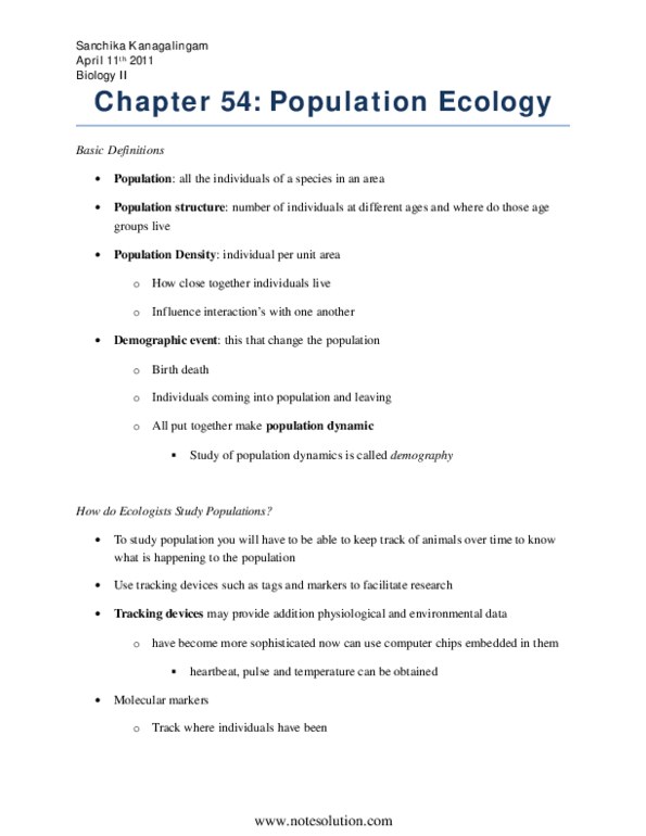BIOA02H3 Chapter 54: Chapter 54 Population Ecology thumbnail