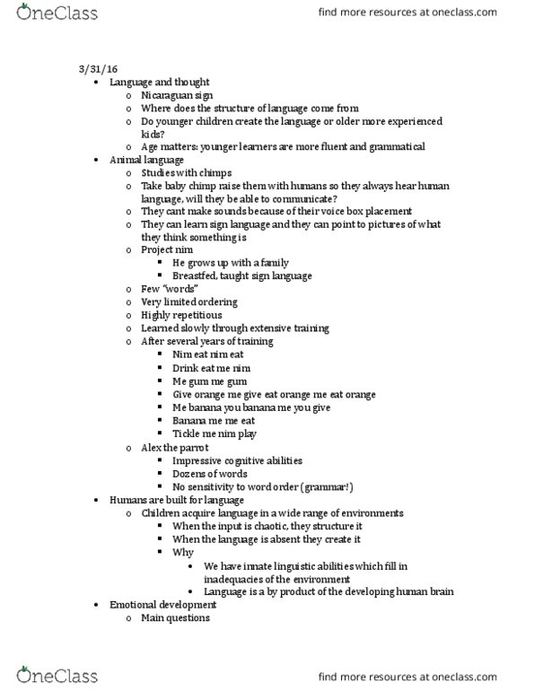 PSYCH 350 Lecture Notes - Lecture 16: Smile, Facial Expression, Wrinkle thumbnail