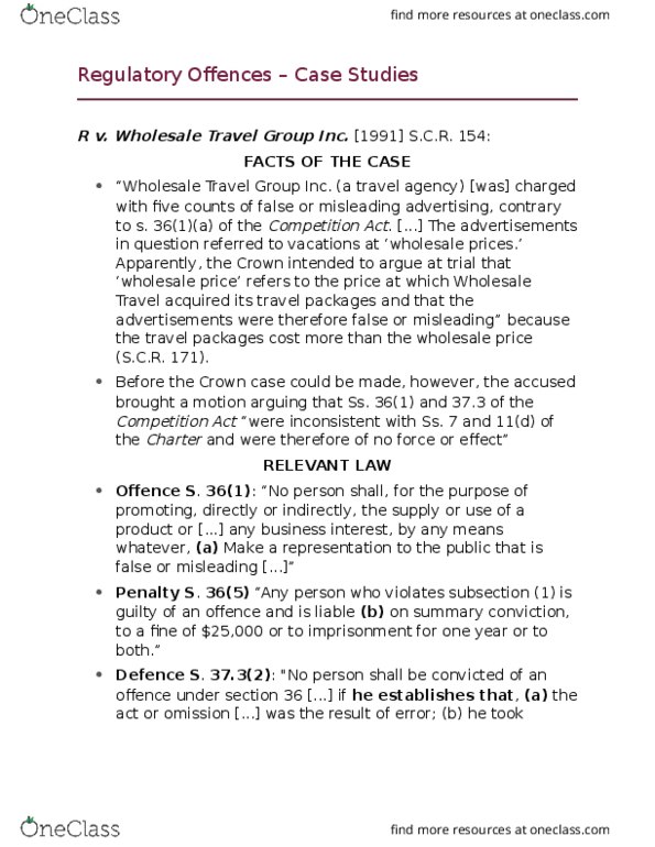 LS202 Lecture Notes - Lecture 21: Regulatory Offence, Commercial Motor, Commercial Vehicle thumbnail