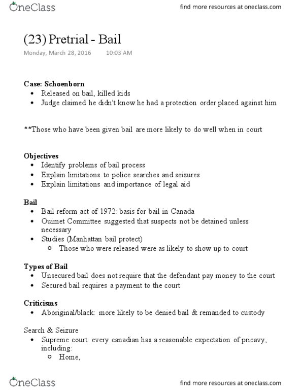 SOCI 327 Lecture Notes - Lecture 23: Body Fluid thumbnail