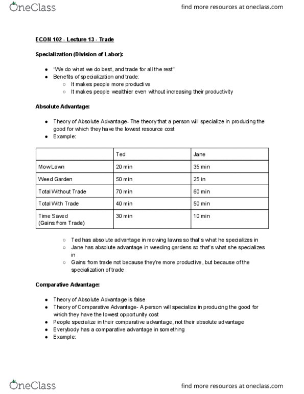 ECON 102 Lecture 13: Trade thumbnail